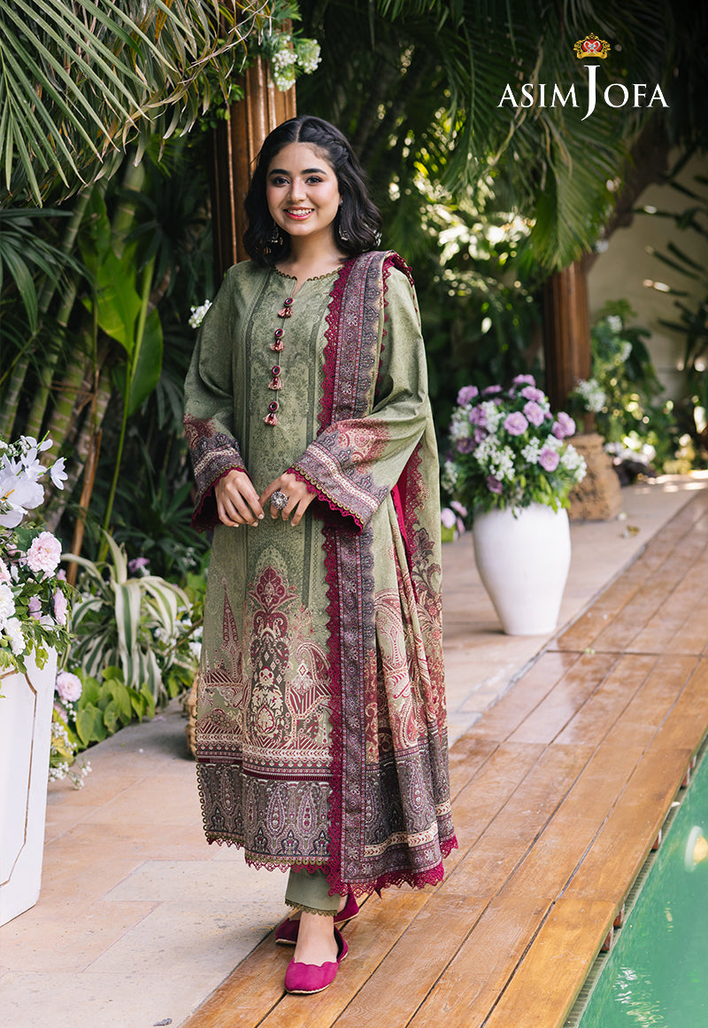 AJGBD-15 PRINTED LAWN 3 PCS