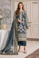 EMBROIDERED CHIFFON CH12-01 UNSTITCHED