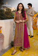 AJDAP-22 EMBROIDERED CHIFFON STITCHED 3 PCS