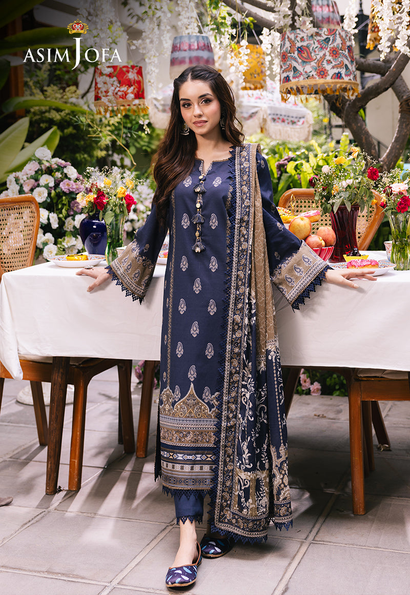 AJGBD-11 PRINTED LAWN 3 PCS