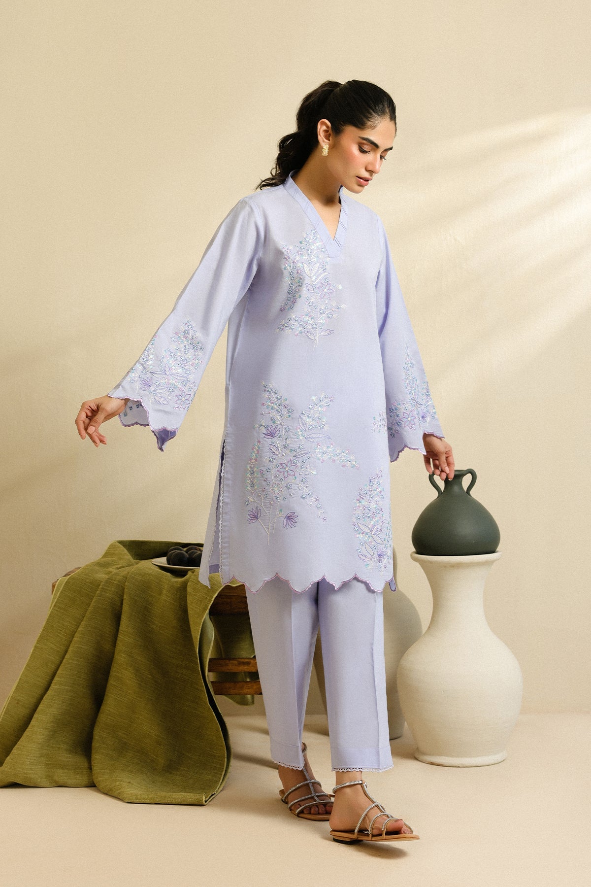 M.Luxe Fabrics LF-201-A-Off White