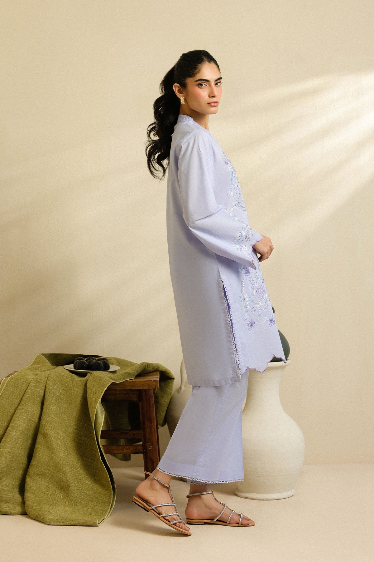 M.Luxe Fabrics LF-201-A-Off White