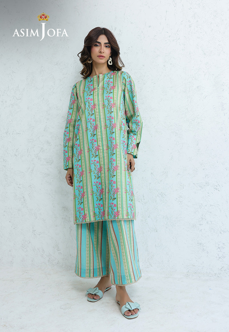 Ajpb-204 Printed Cambric Stitched 2Pcs