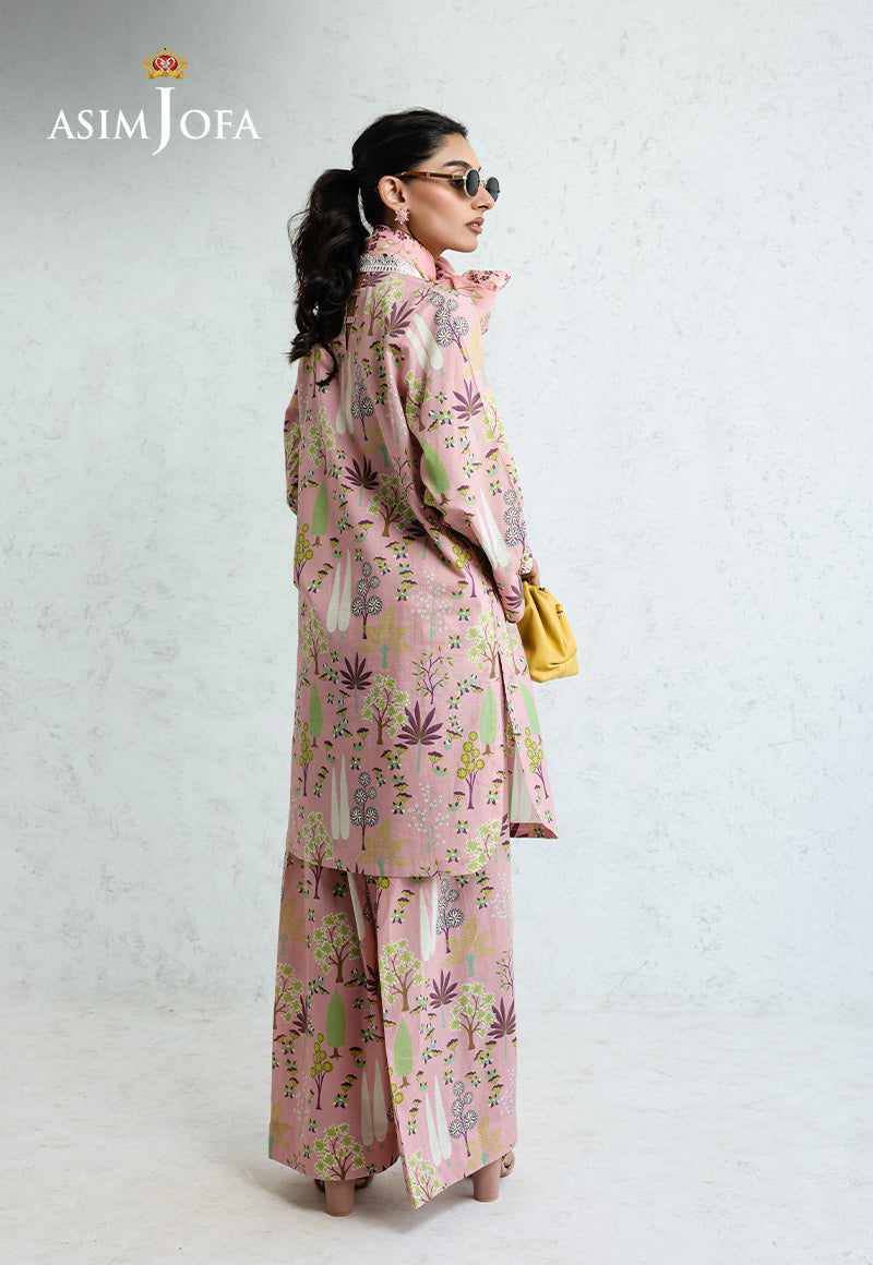 Ajpb-218 Printed Cambric Stitched 3Pcs