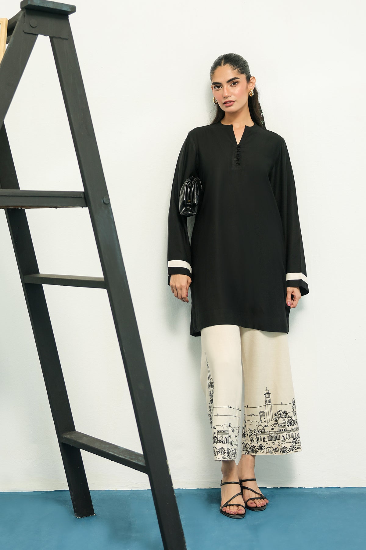 Printed Jacquard Dupatta