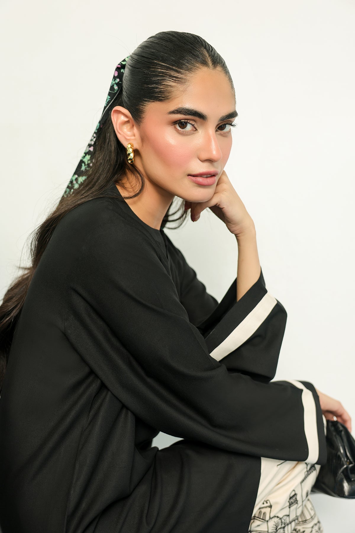 Printed Jacquard Dupatta