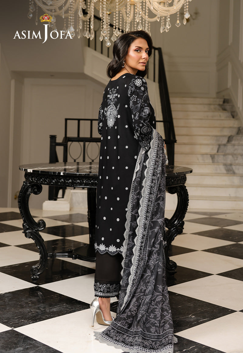 AJMCH-06 EMBROIDERED LAWN UNSTITCHED 3 PCS