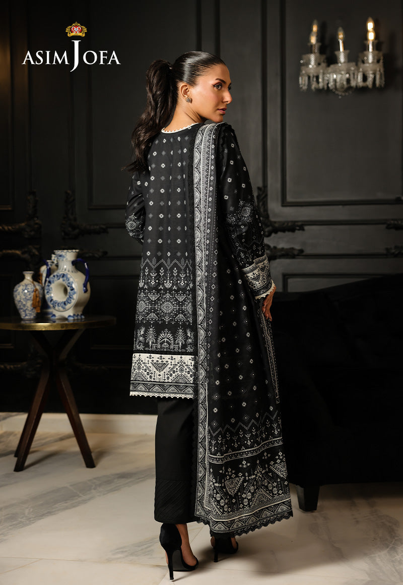 AJMCH-13 DIGITAL PRINTED LAWN UNSTITCHED 2 PCS