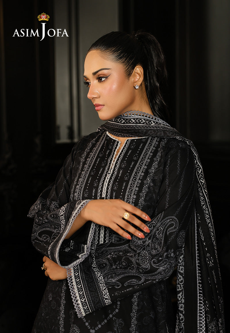 AJMCH-18 DIGITAL PRINTED LAWN UNSTITCHED 3 PCS