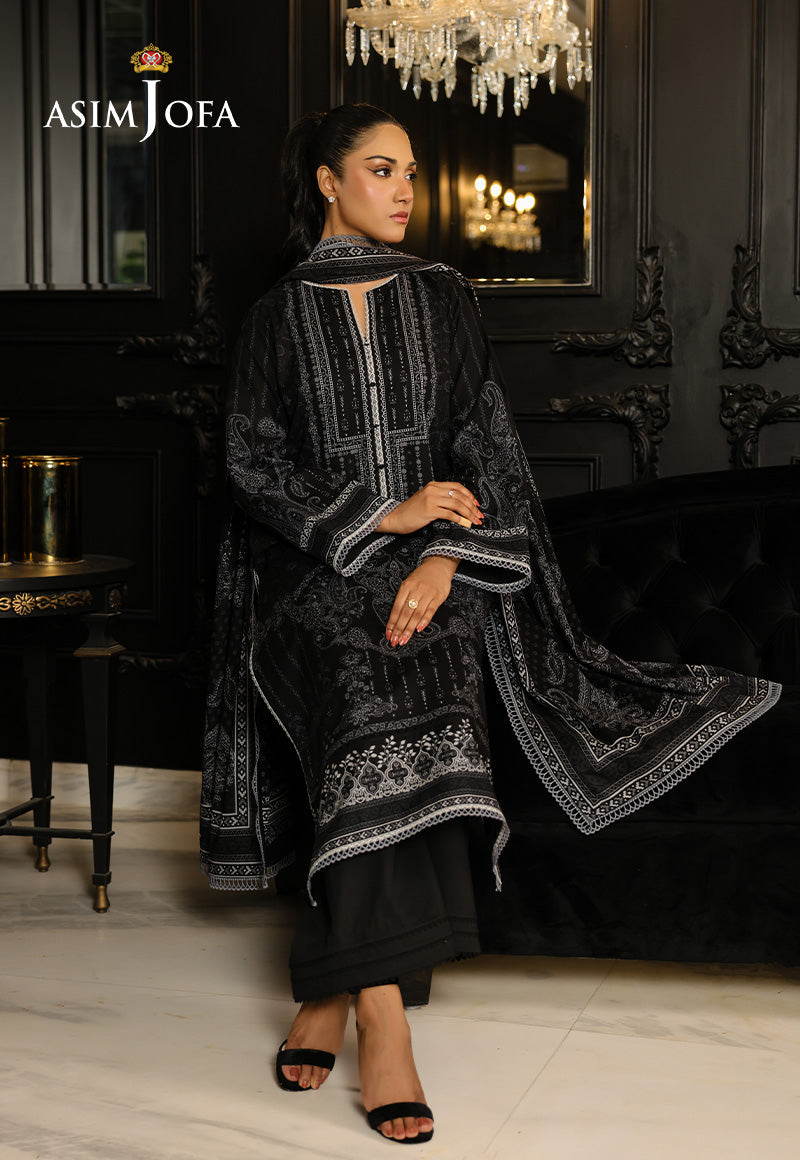 AJMCH-18 DIGITAL PRINTED LAWN UNSTITCHED 3 PCS