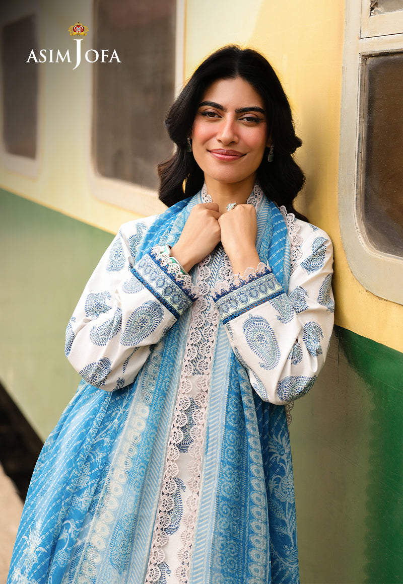AJUBF-90 DIGITAL PRINTED LAWN 3 PCS