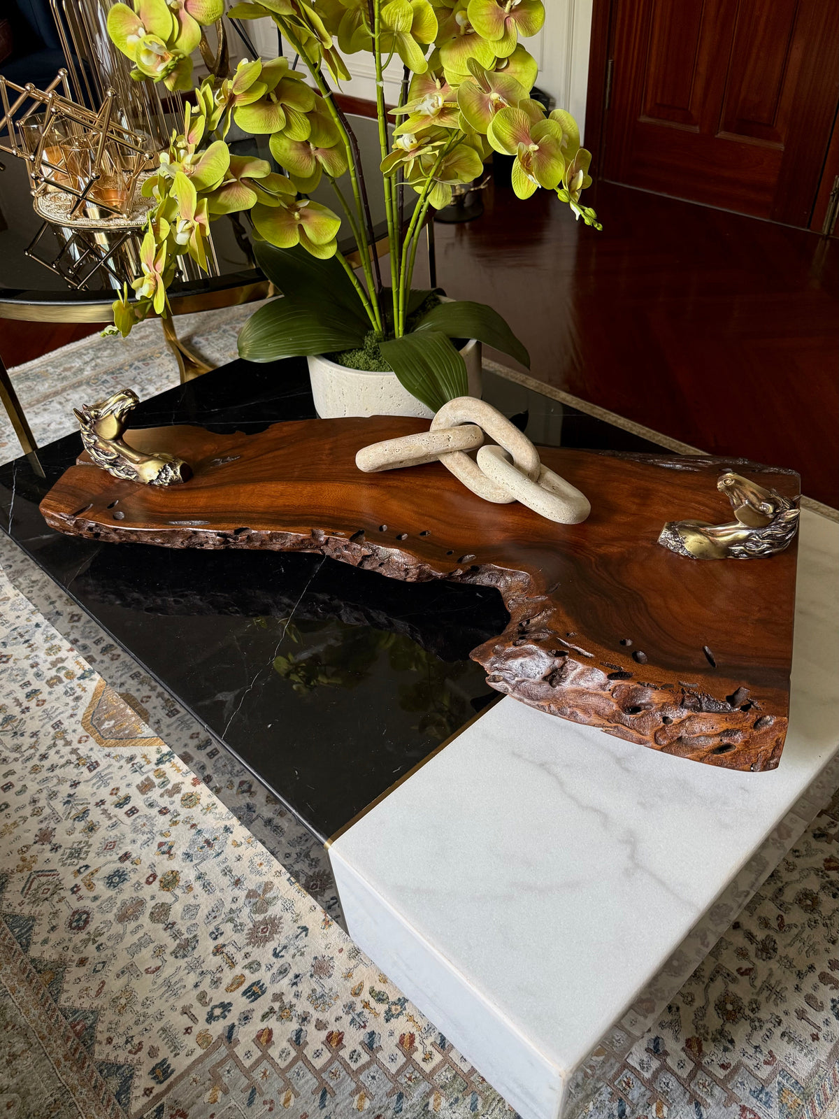 Horse head Tray (elevated) 084