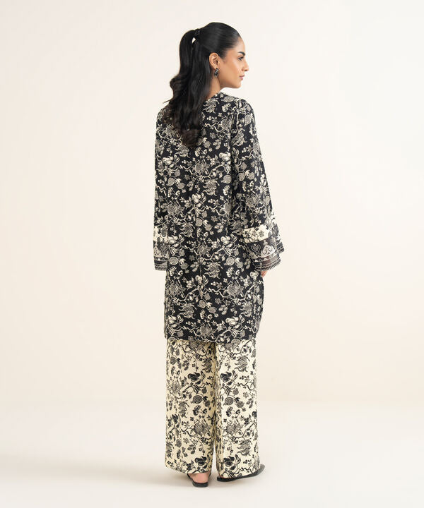 Embroidered Arabic Khaddar Shirt