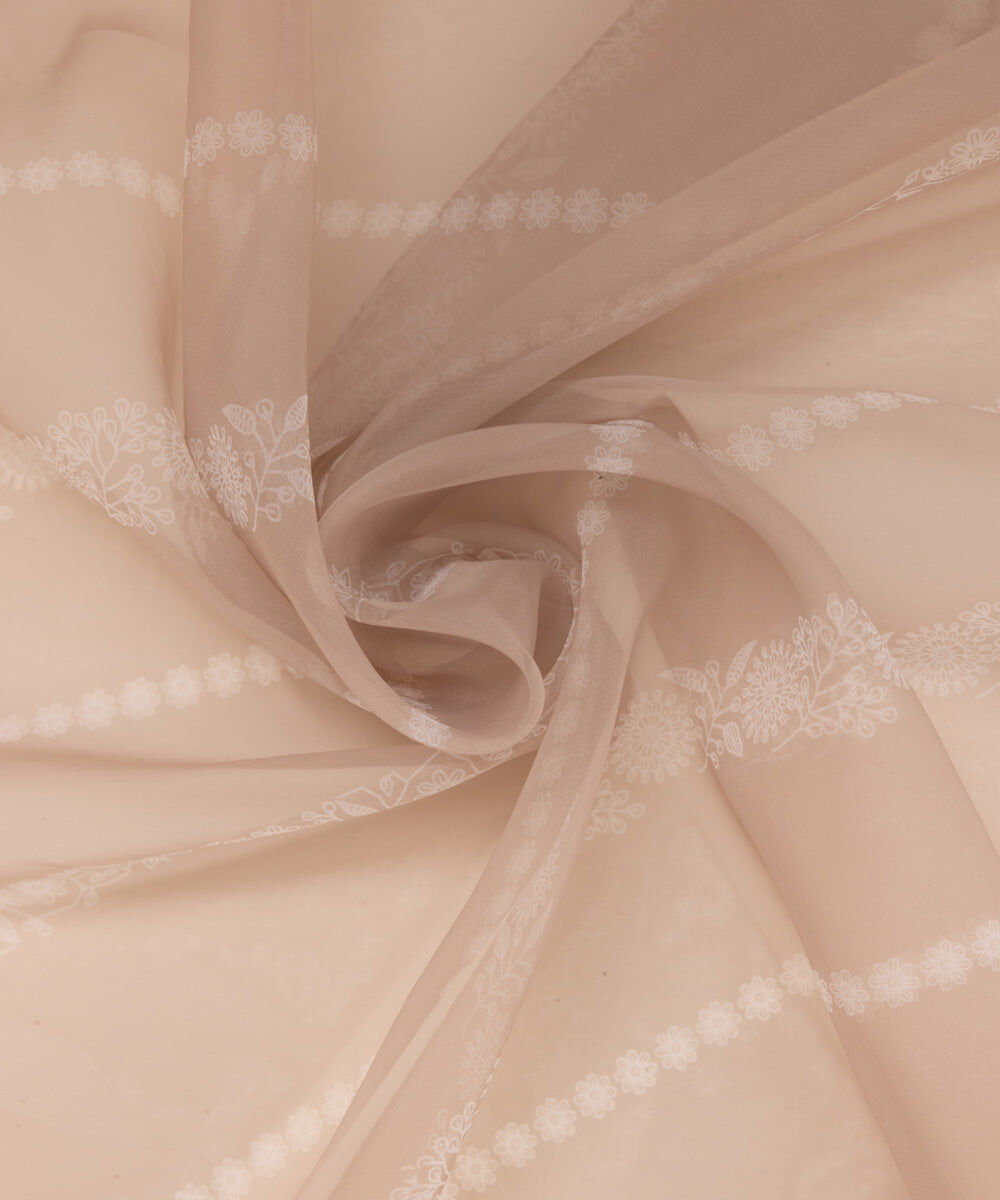 Printed Organza Dupatta