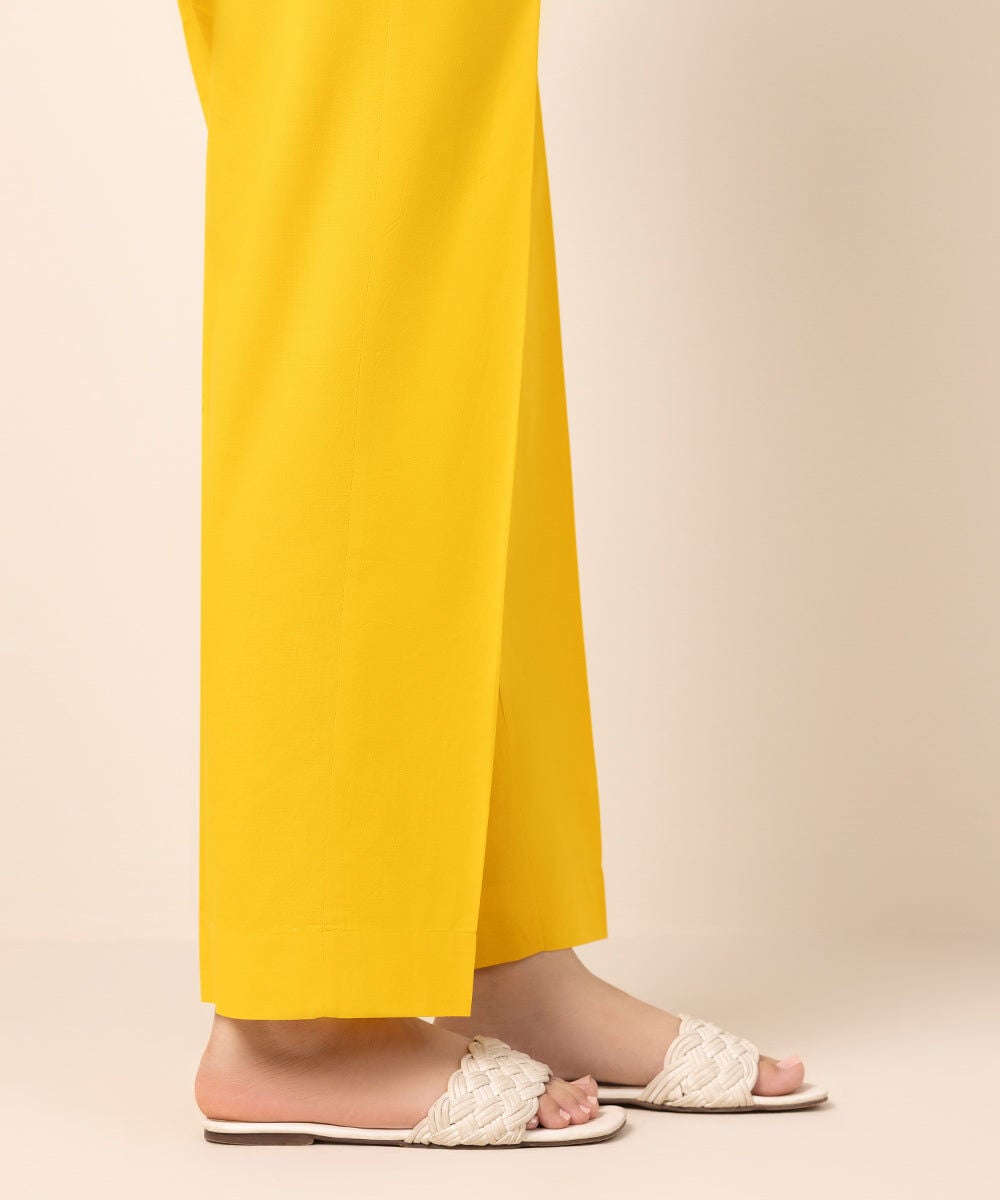 Cambric Straight Pants