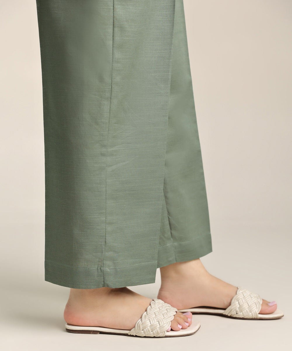 Khaddar Straight Pants