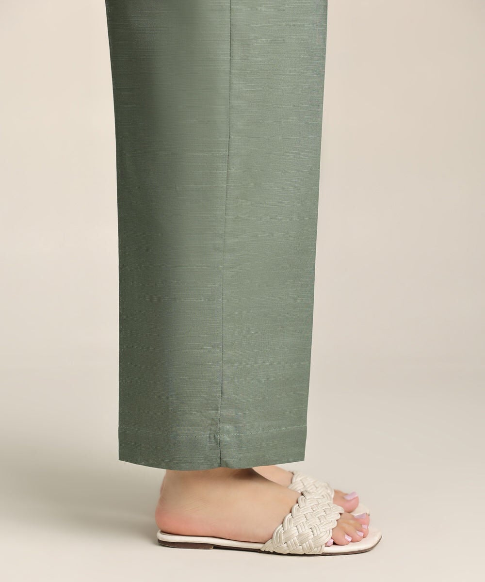 Khaddar Straight Pants