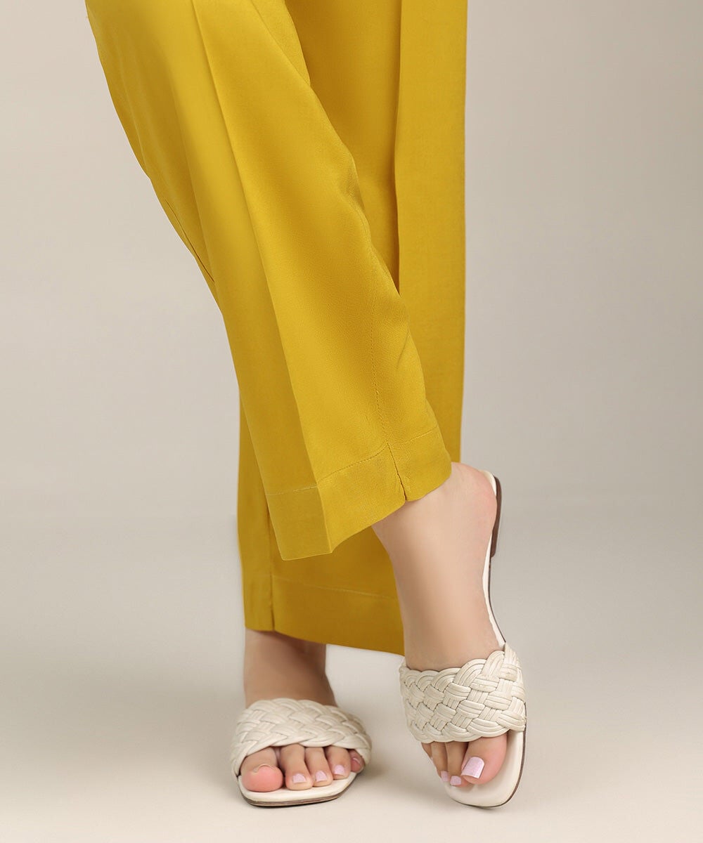 Linen Straight Pants