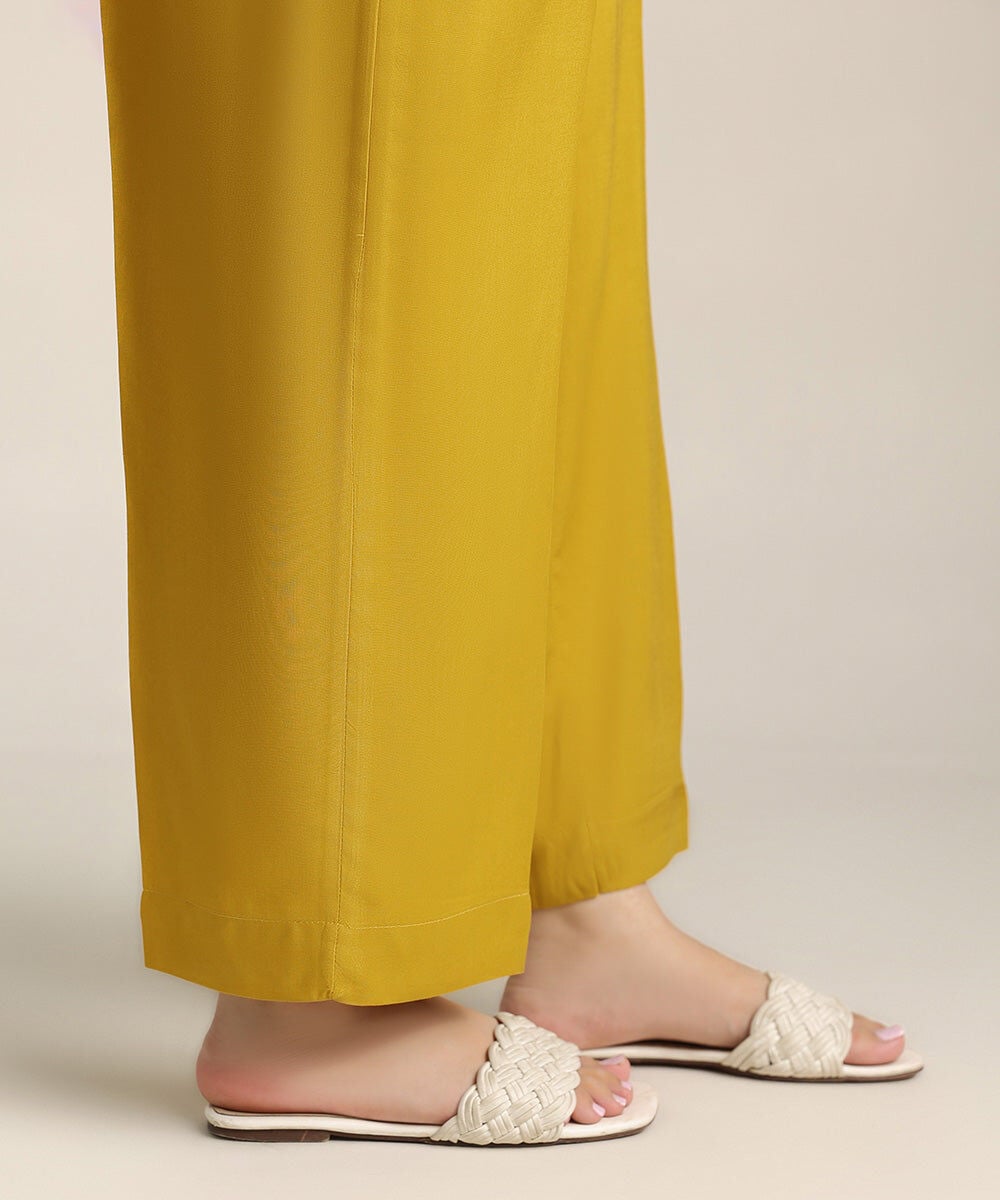 Linen Straight Pants