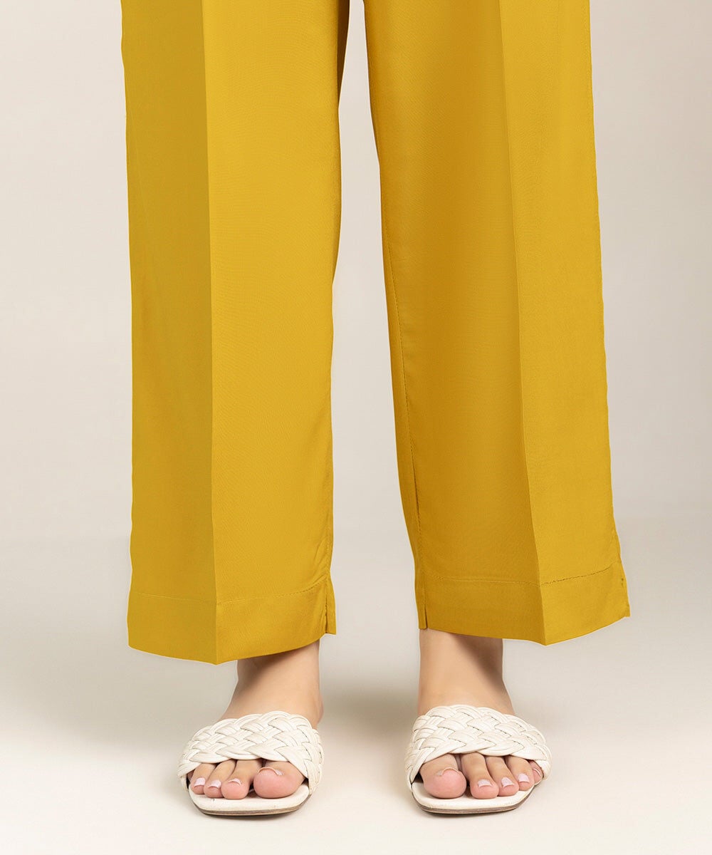 Linen Straight Pants