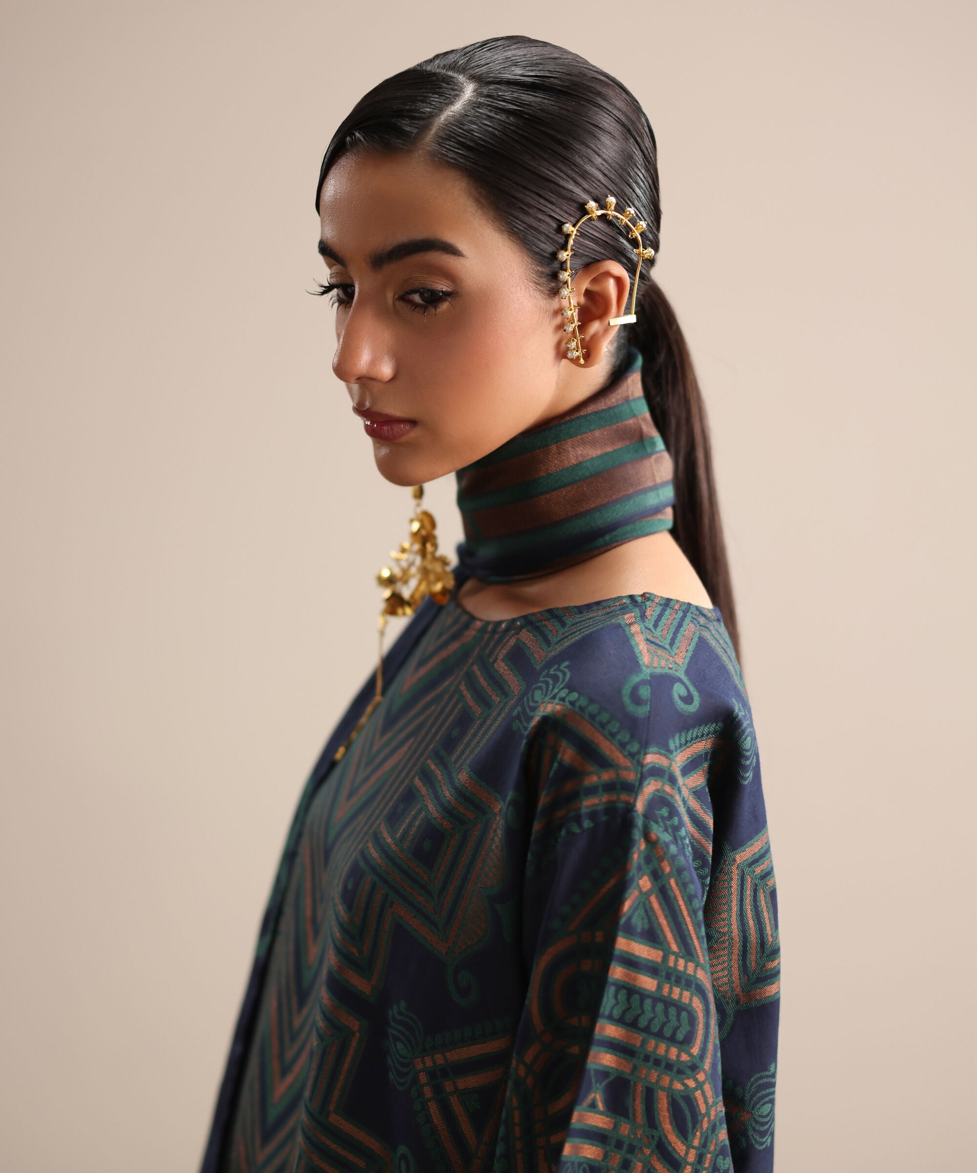 Textured Jacquard Shirt