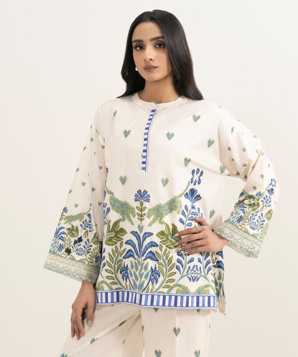 Embroidered Cambric Shirt