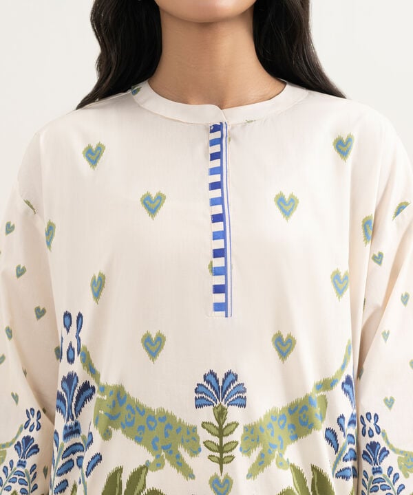 Embroidered Cambric Shirt