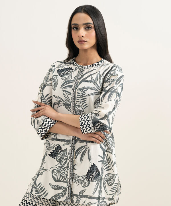 Embroidered Cambric Shirt