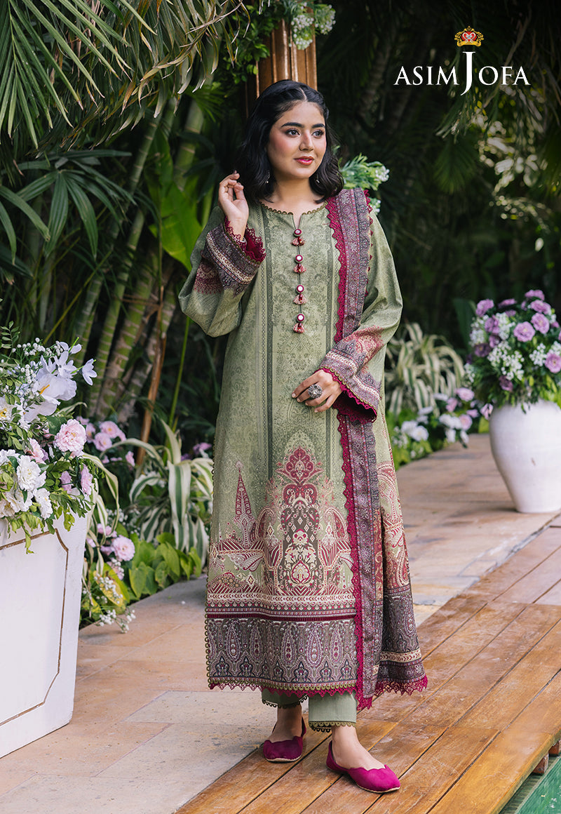 AJGBD-15 PRINTED LAWN 3 PCS