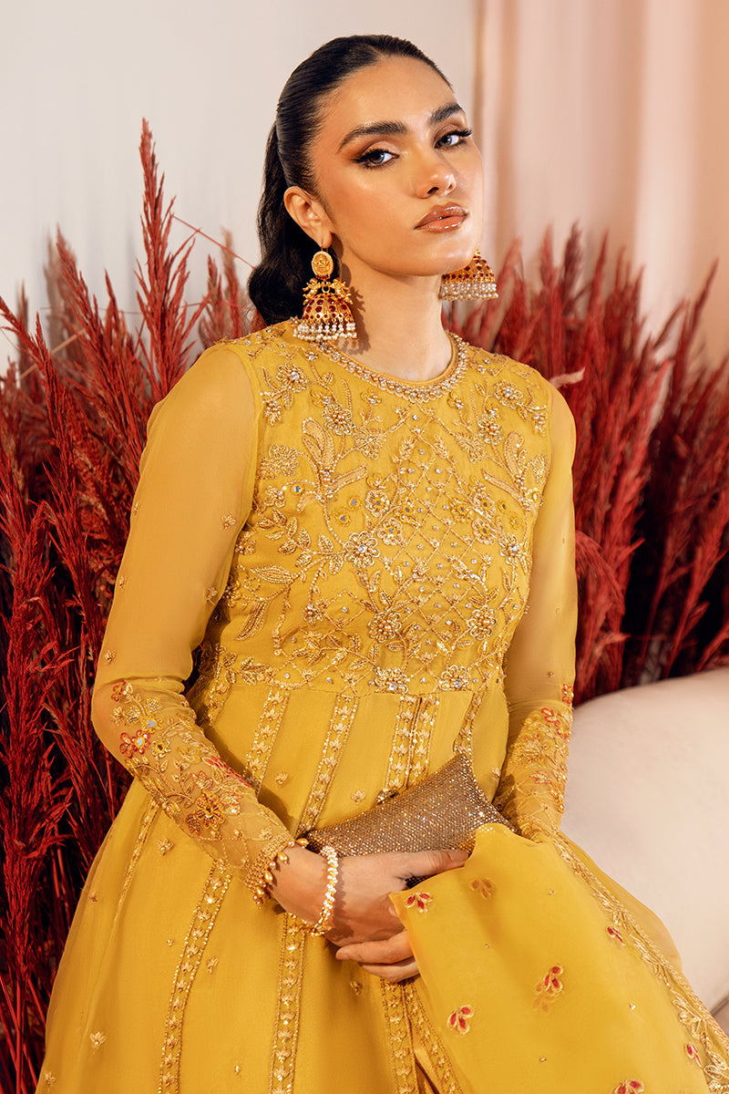 MAAHE-MEER 3PC ORGANZA EMBROIDERED PRET