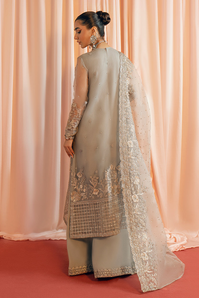 AMBER RUSH-3PC ORGANZA EMBROIDERED PRET