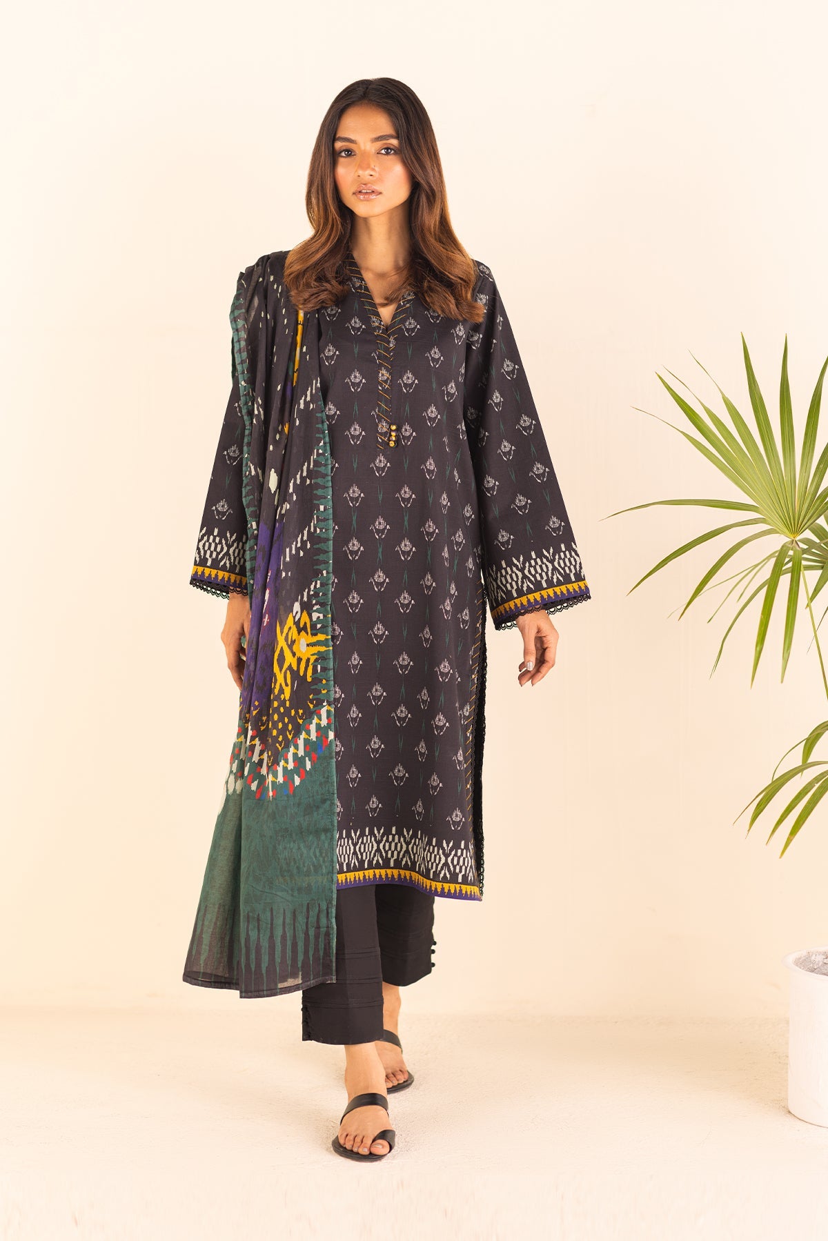 Printed Lawn - 3 Piece