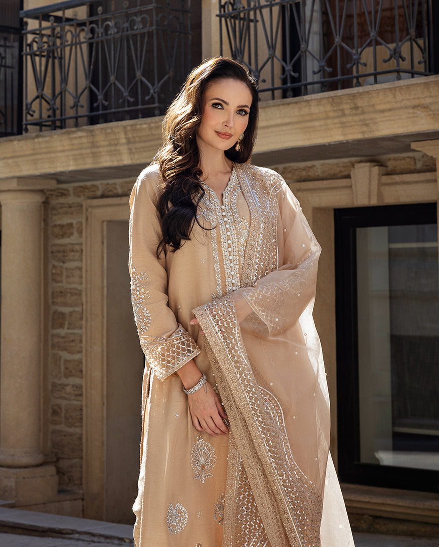 2 Piece - Printed Cotton Suit
