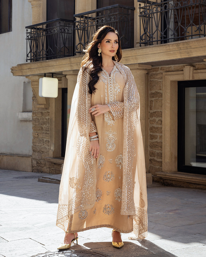 2 Piece - Printed Cotton Suit