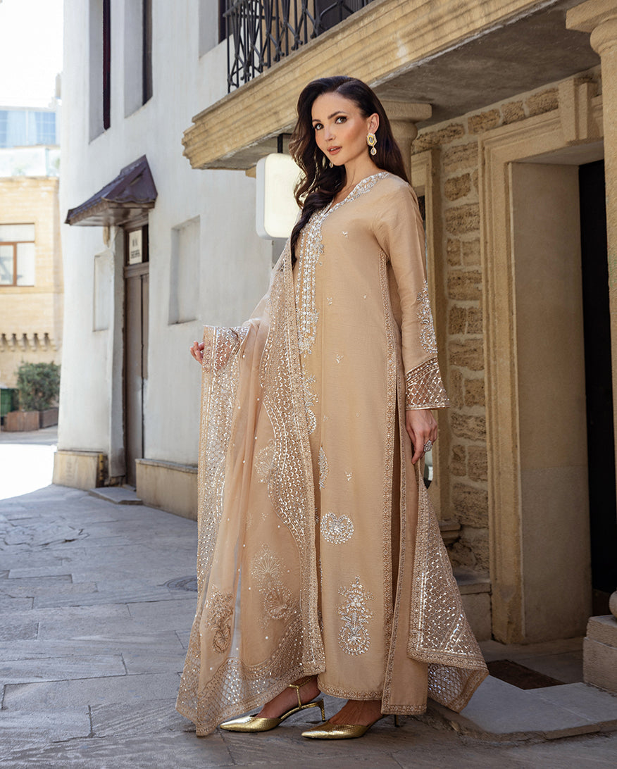 2 Piece - Printed Cotton Suit