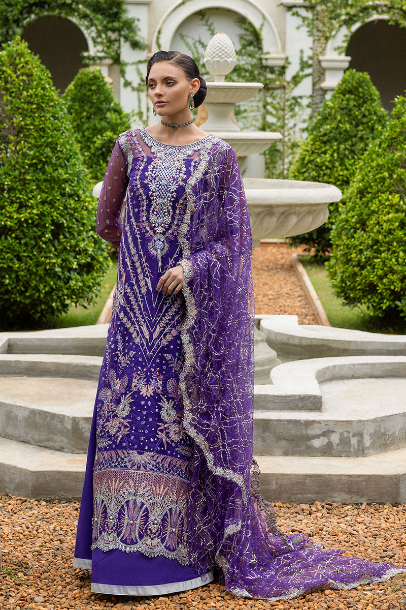 3 Piece - Embroidered Cotton Jacquard Suit