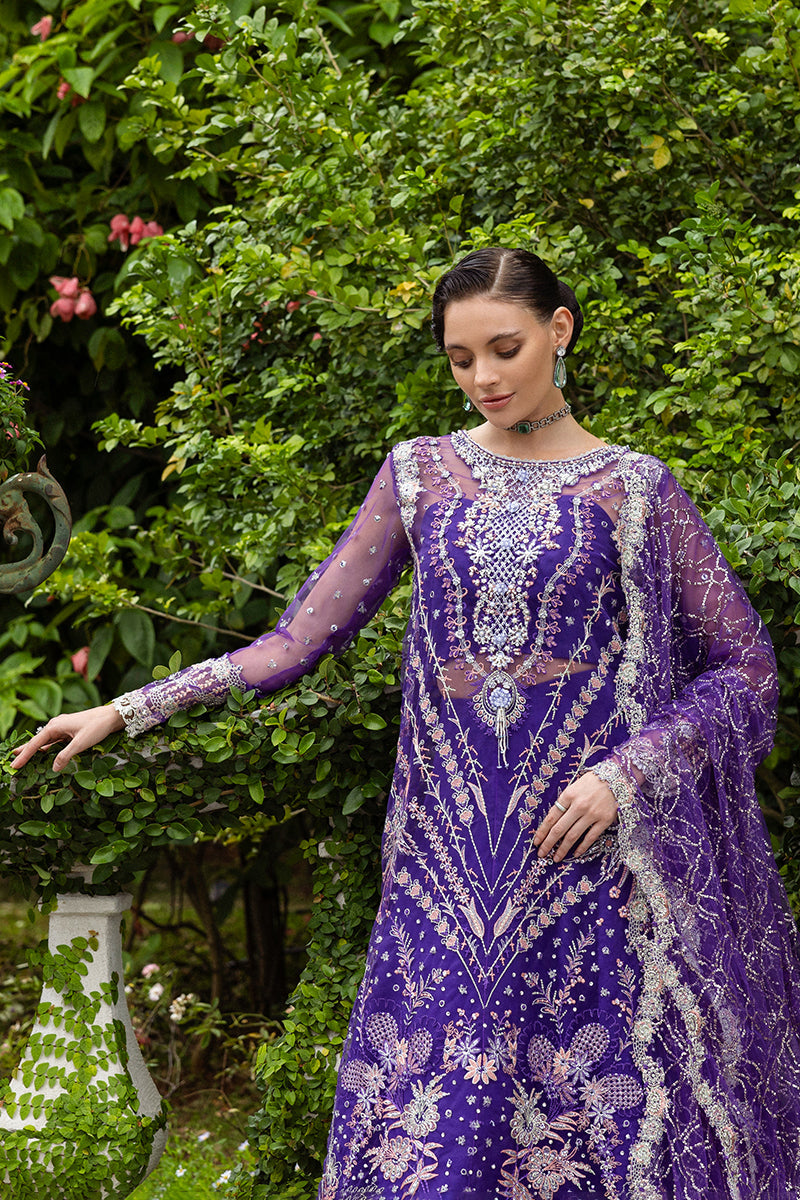 3 Piece - Embroidered Cotton Jacquard Suit