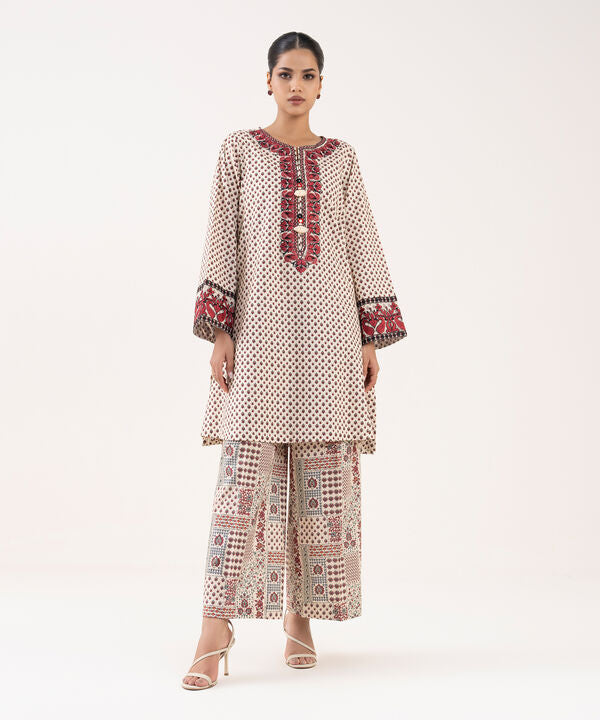 Embroidered Cambric Shirt