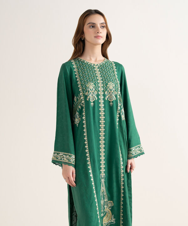 Embroidered Viscose Shirt