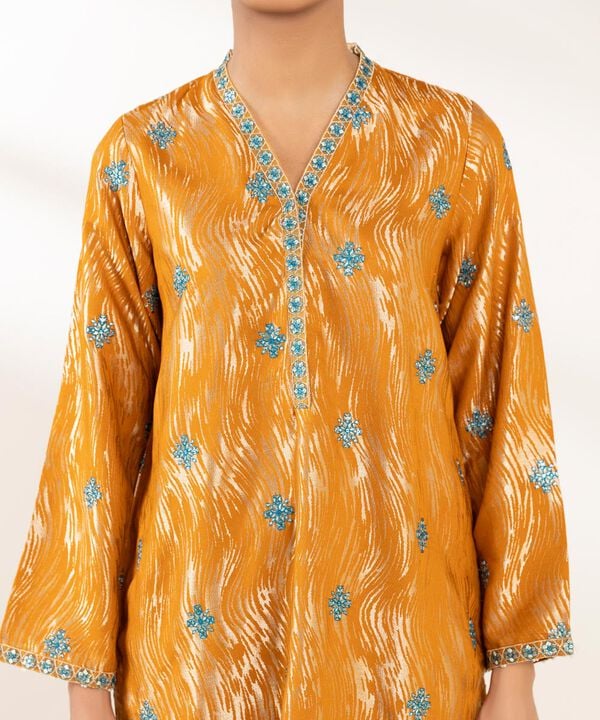 Embroidered Jacquard Shirt