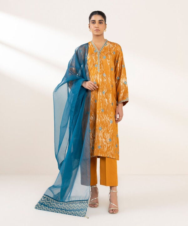 Embroidered Jacquard Shirt