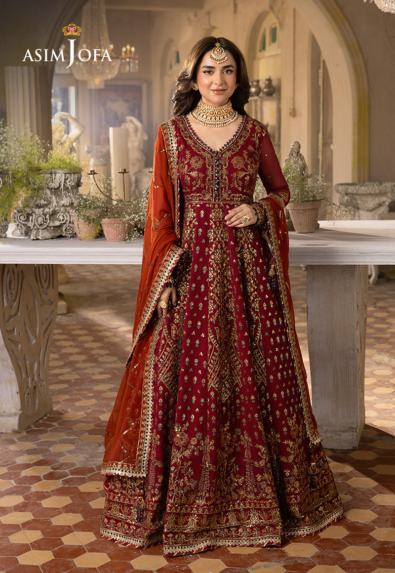 AJNB-10 EMBROIDERED CHIFFON 3 PCS
