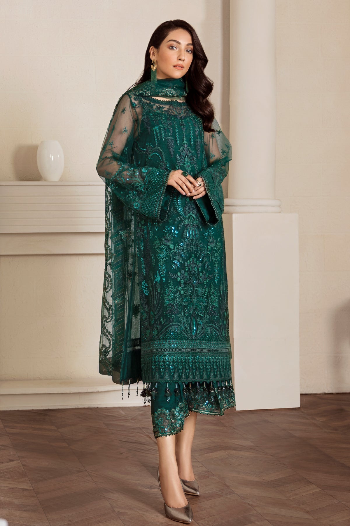 Embroidered Net Uf-33