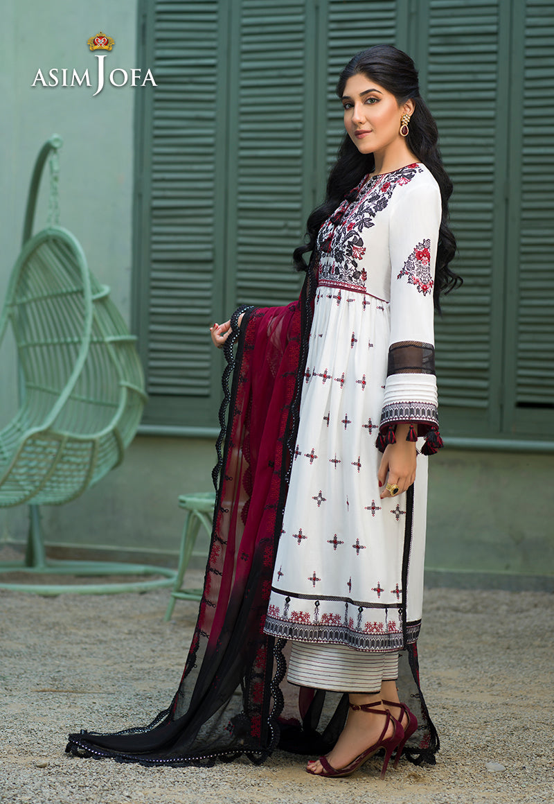 AJFC-41 EMBROIDERED COTTON 3 PCS