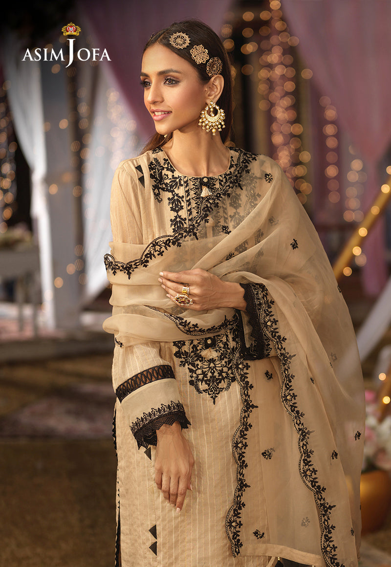 AJFC-16 EMBROIDERED JACQUARD 3 PCS