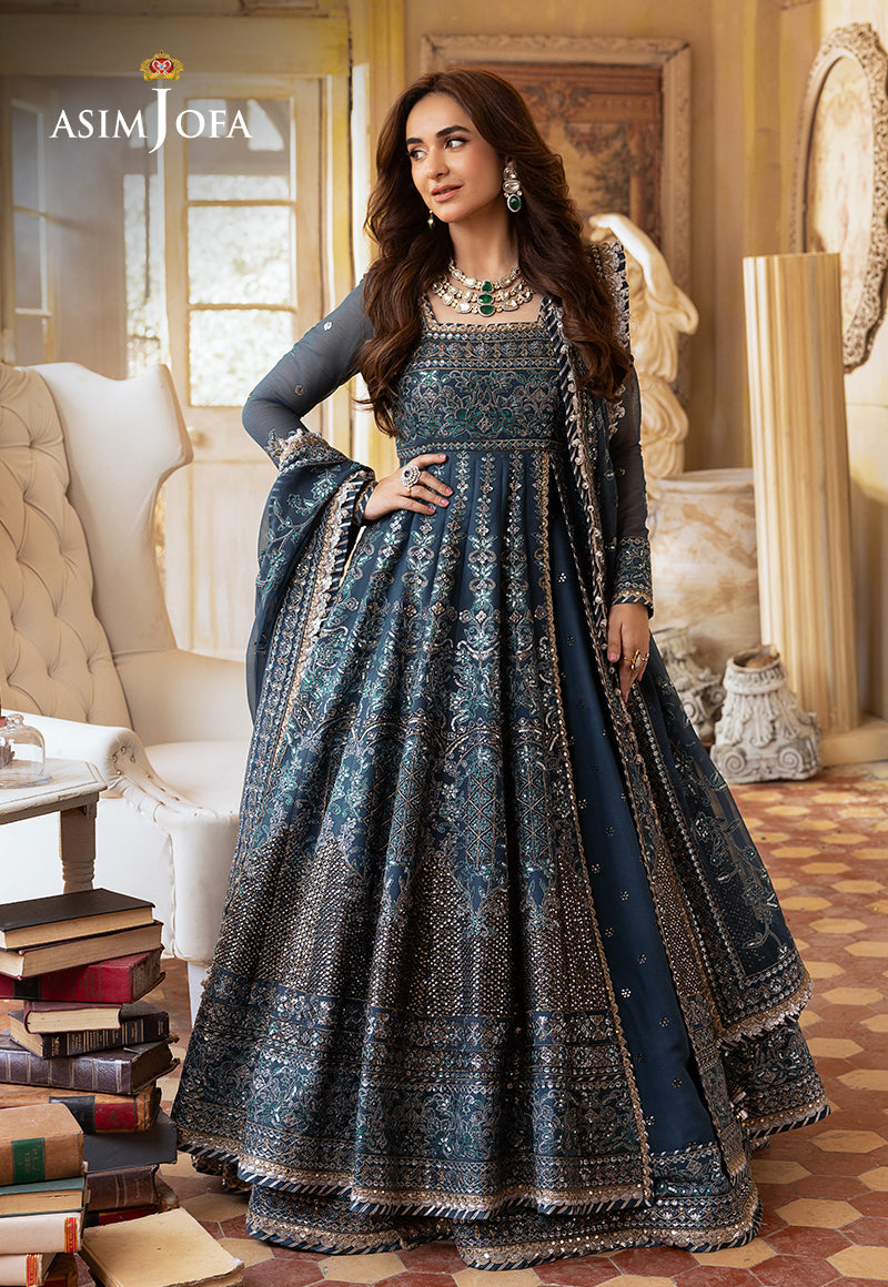 AJNB-02 EMBROIDERED CHIFFON 3 PCS