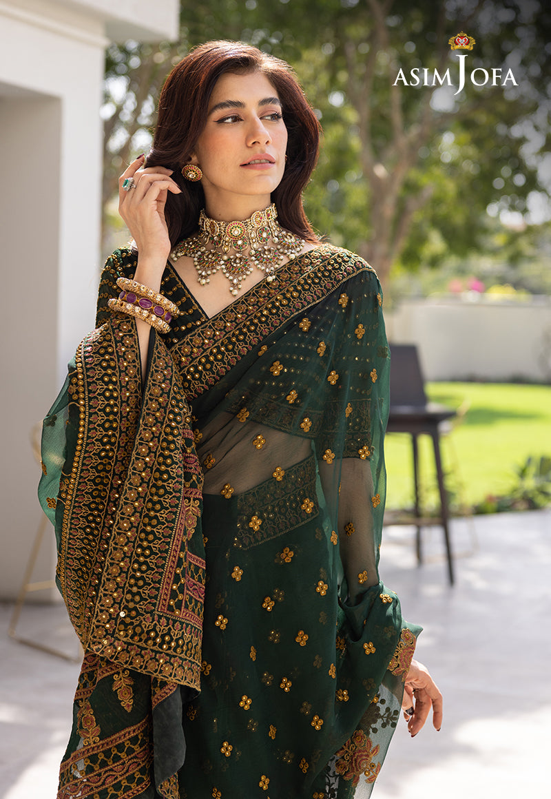 AJJH-06 EMBROIDERED CHIFFON 3 PCS