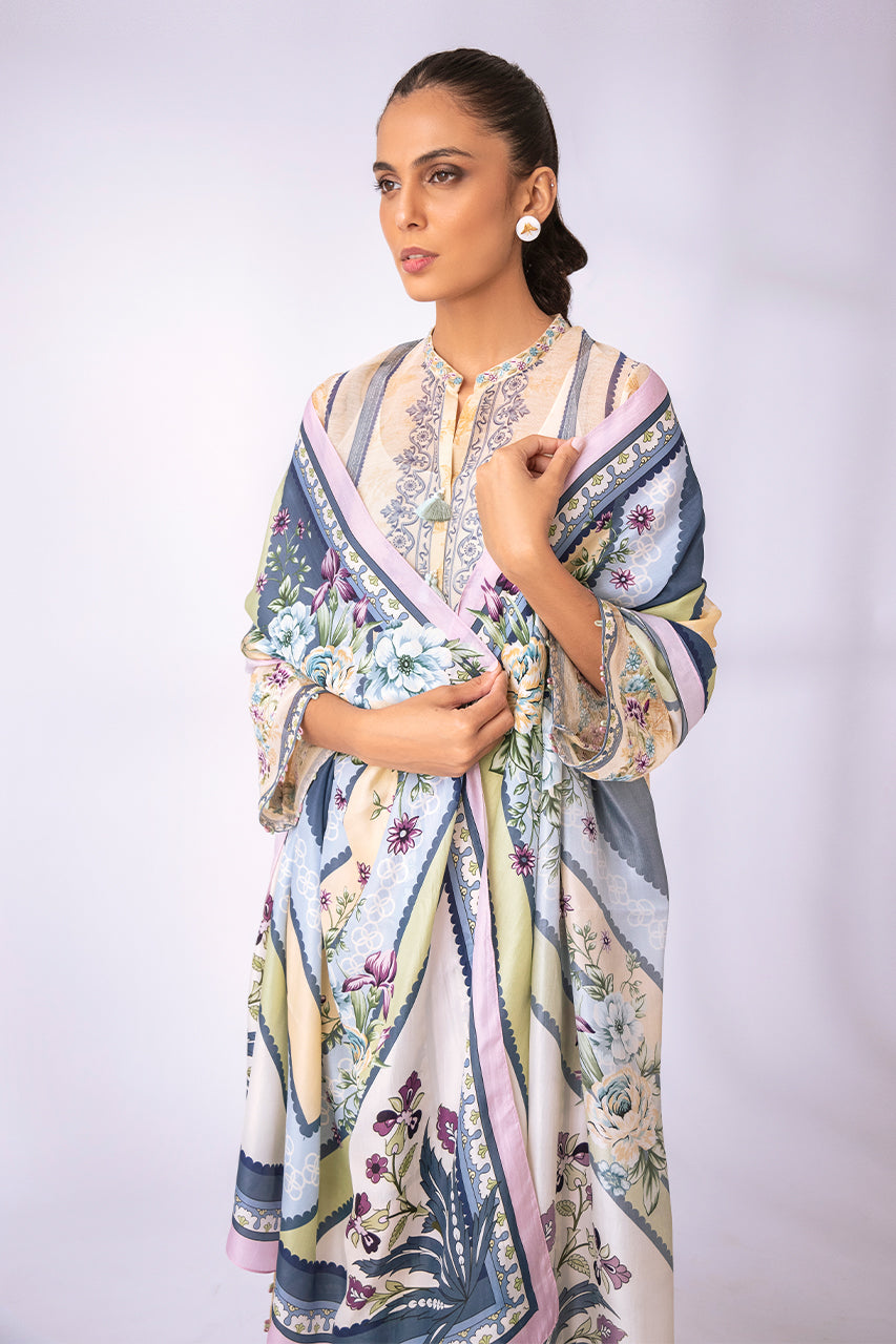 Printed Karandi Dupatta