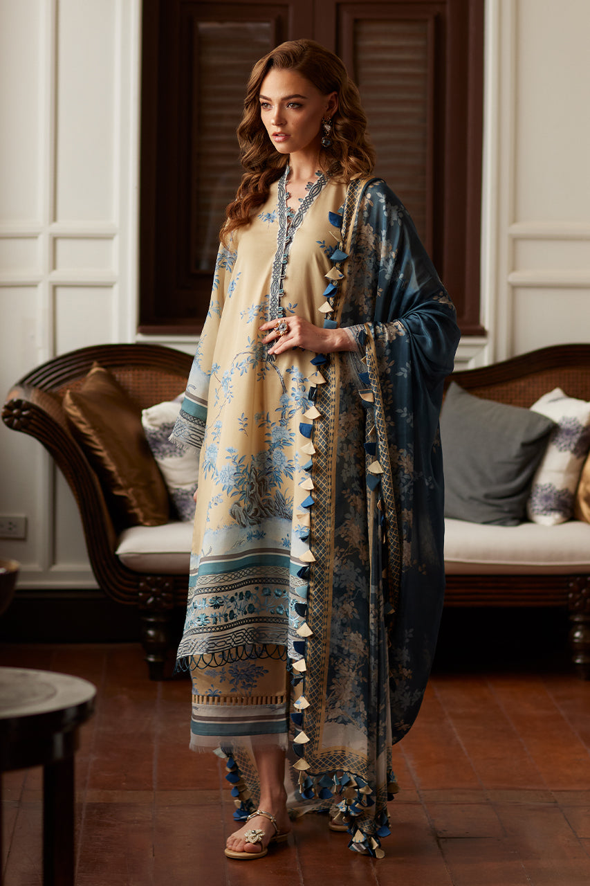 Serene Tapestry - Stitched