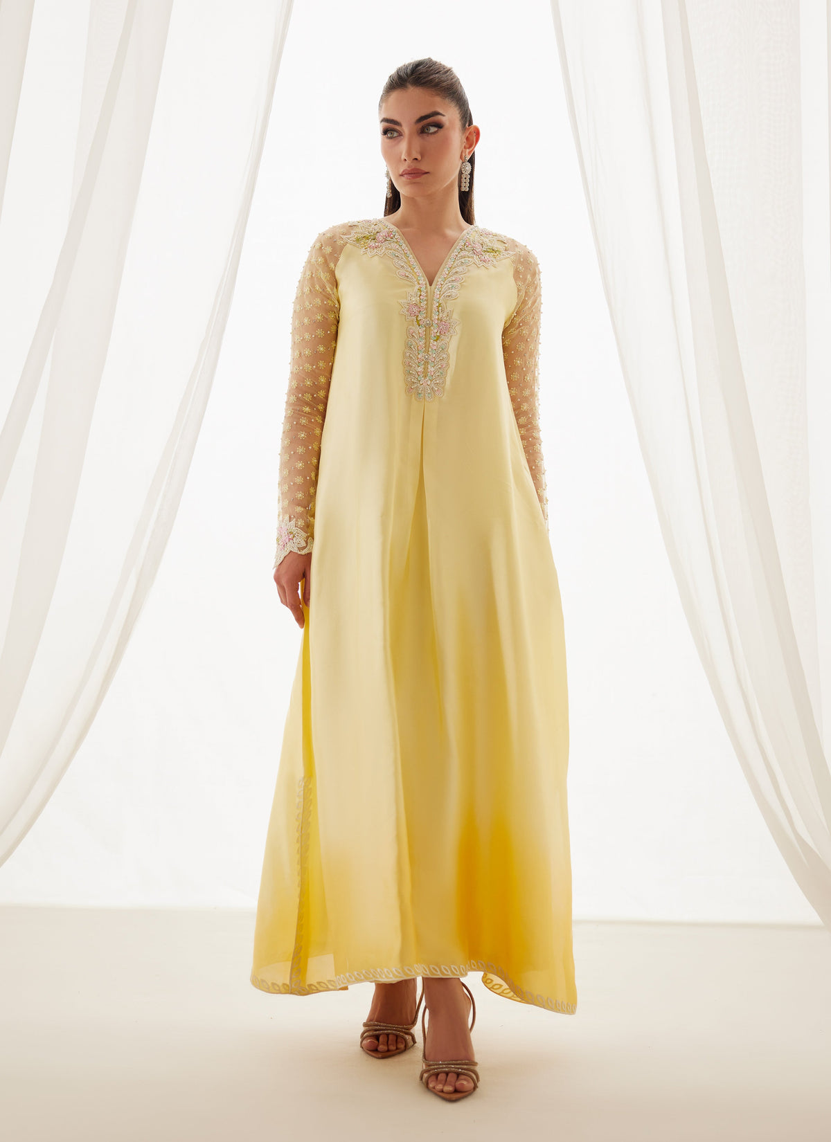 Inez Lemon Ombre Shirt